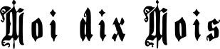 Moi dix Mois
